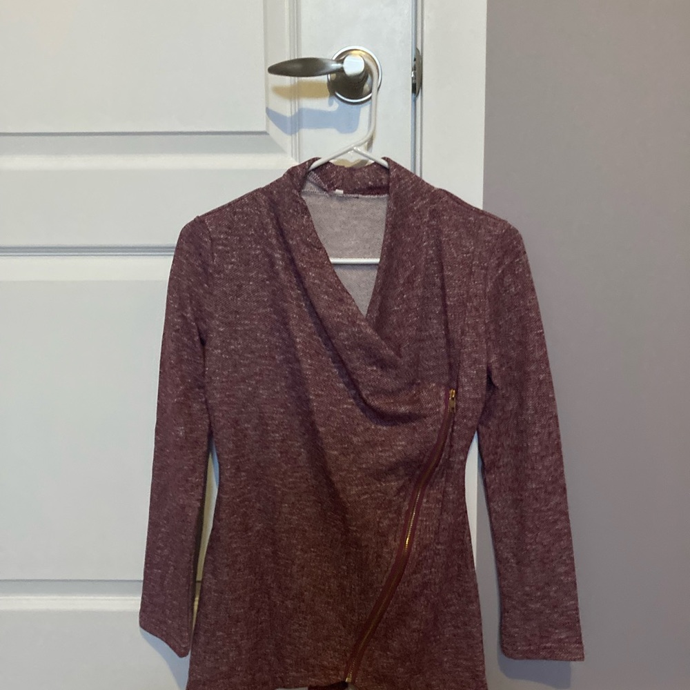 Burgundy Sweater